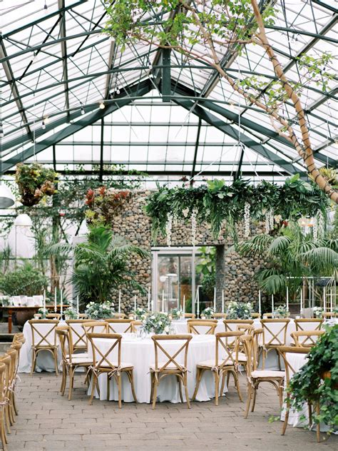 This Bride’s Dream Wedding in a Greenhouse at Villa .